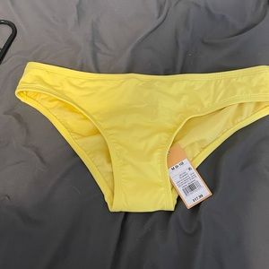 Yellow bikini bottom